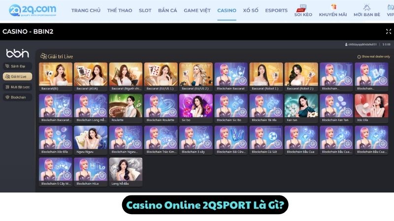 Casino Online 2QSPORT Là Gì?