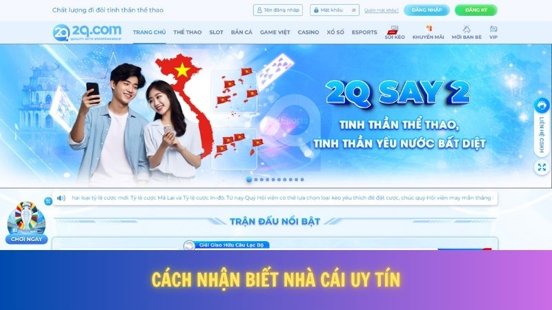 Cách nhận biết nhà cái uy tín