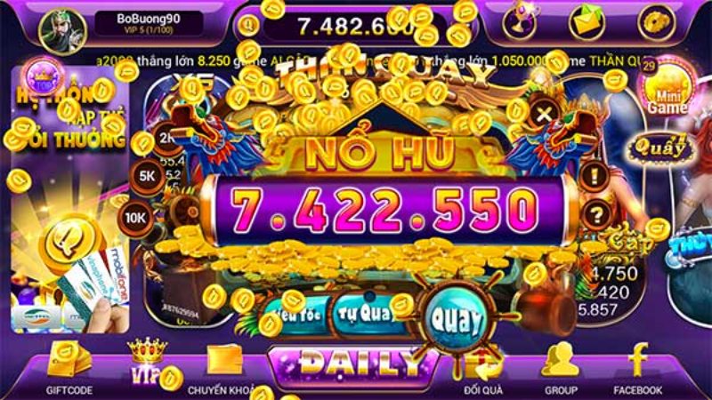 Top game nổ hũ hay nhất trên thị trường hiện nay