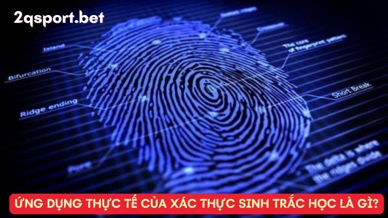 Ứng dụng thực tế của xác thực sinh trắc học là gì?