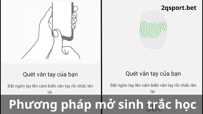 Phương pháp mở sinh trắc học