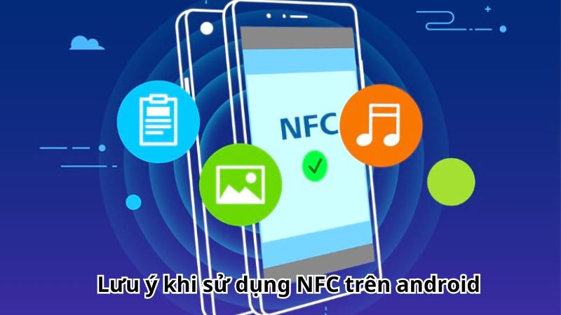 Lưu ý khi sử dụng NFC trên android