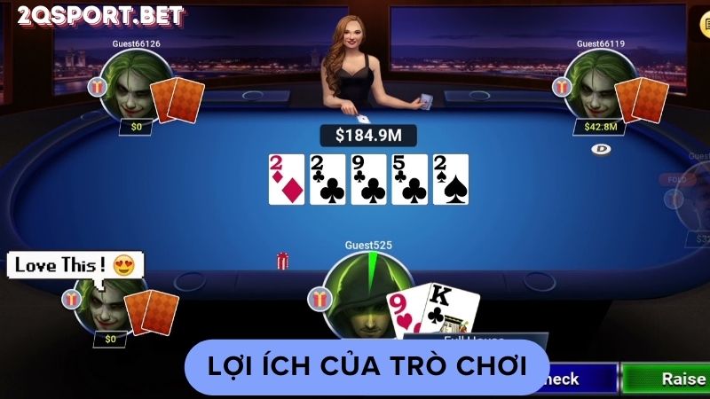 Lợi ích của trò chơi