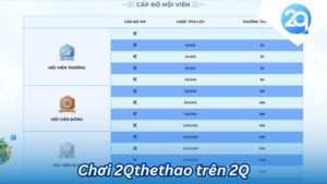 Chơi 2Qthethao trên 2Q: Hành trình chinh phục đỉnh cao