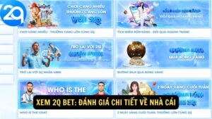 Xem 2q Bet: Đánh Giá Chi Tiết Về Nhà Cái